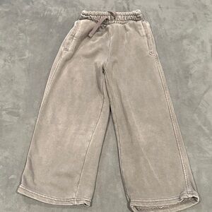 Zara Kids Grey Joggers with Elastic Waist